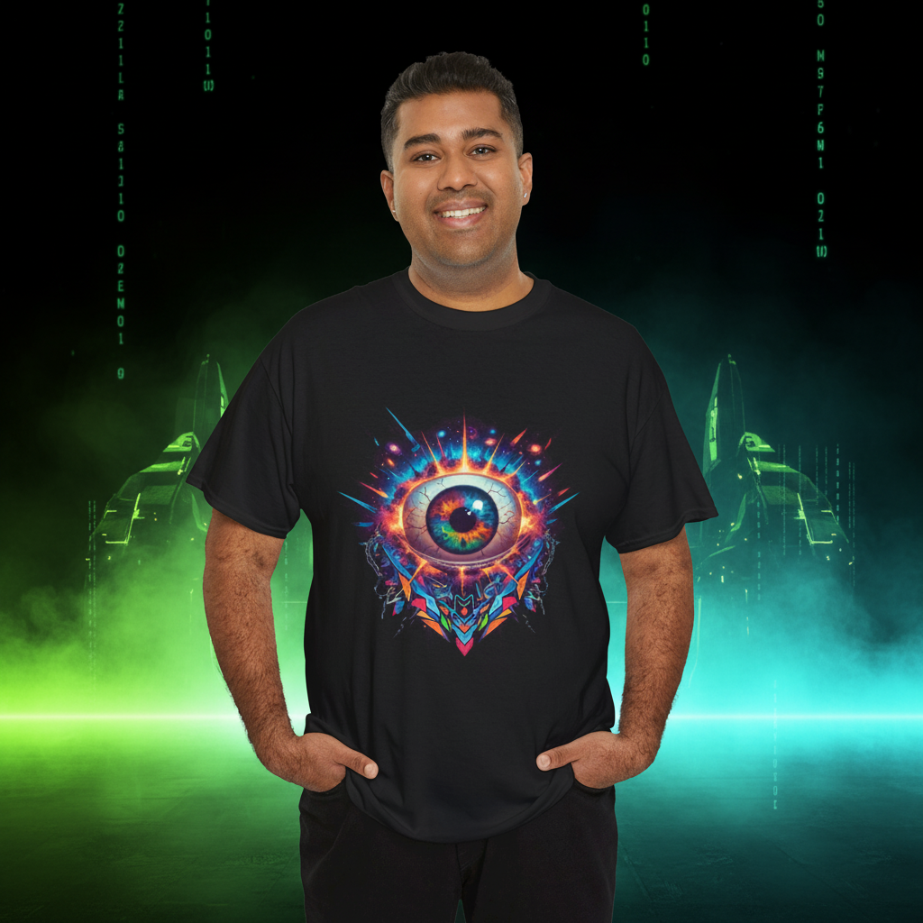 Alien Eye Cosmic Vision Tee | We Are All Aliens | Exoticool