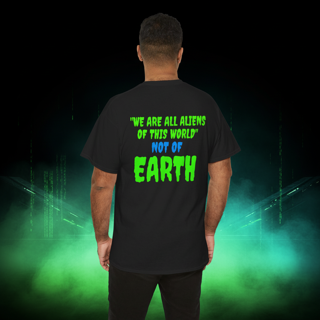 Alien Eye Cosmic Vision Tee | We Are All Aliens | Exoticool