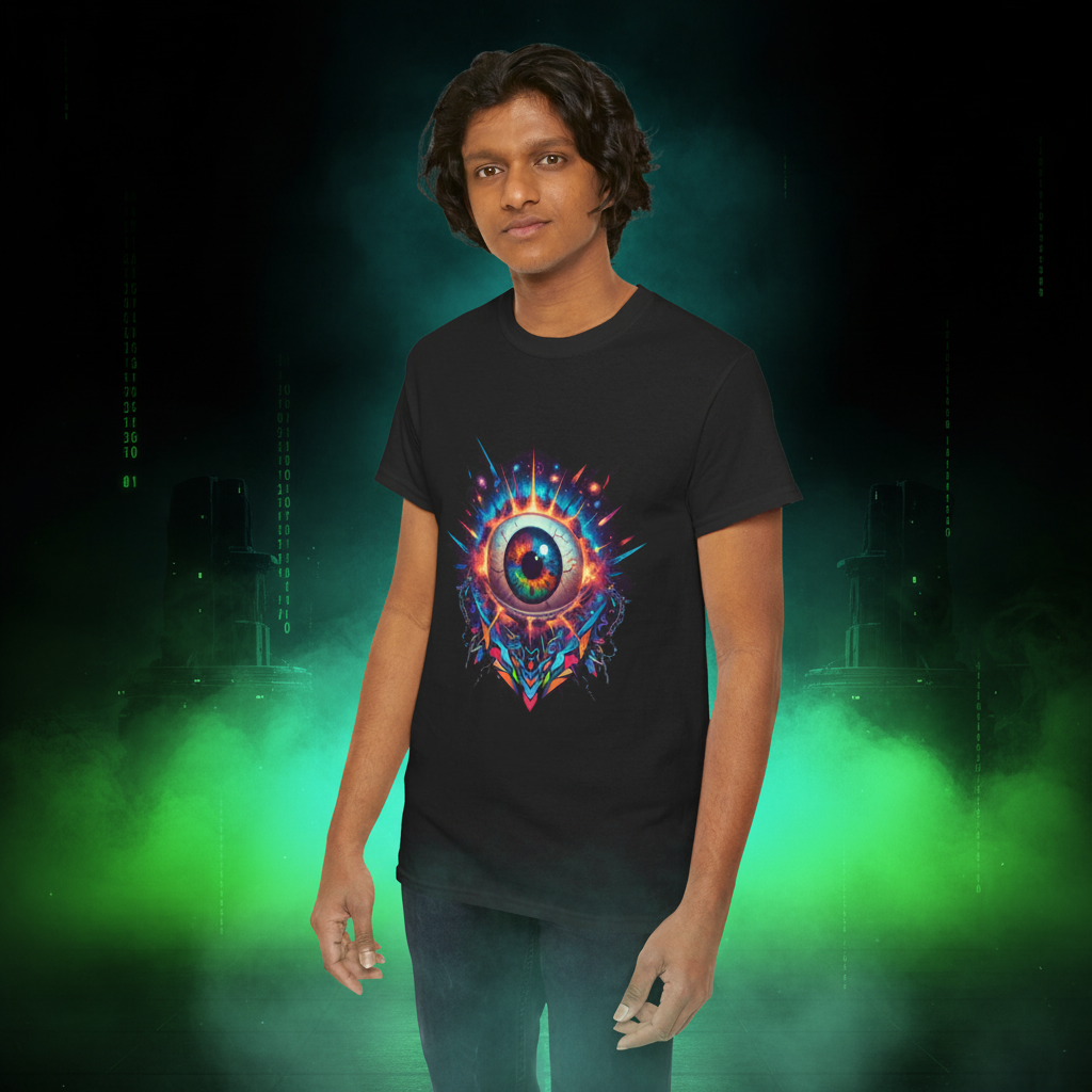 Alien Eye Cosmic Vision Tee | We Are All Aliens | Exoticool