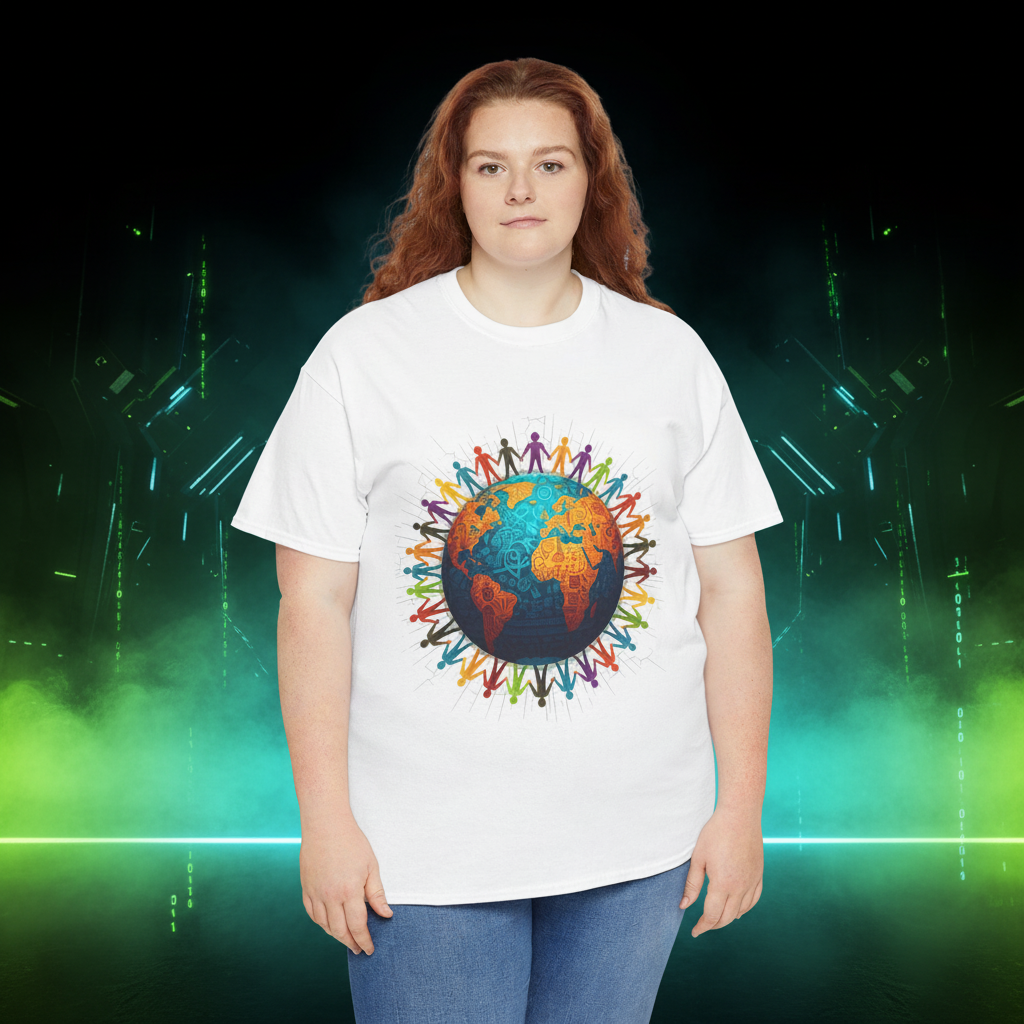 No One Is Illegal On Stolen Land Tee | Earth Unity Graphic | Exoticool