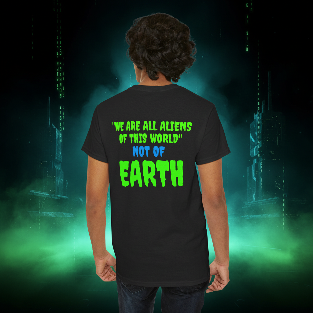 Alien Eye Cosmic Vision Tee | We Are All Aliens | Exoticool