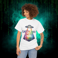 Earthlings United T-Shirt — Rainbow UFO Pride Tee