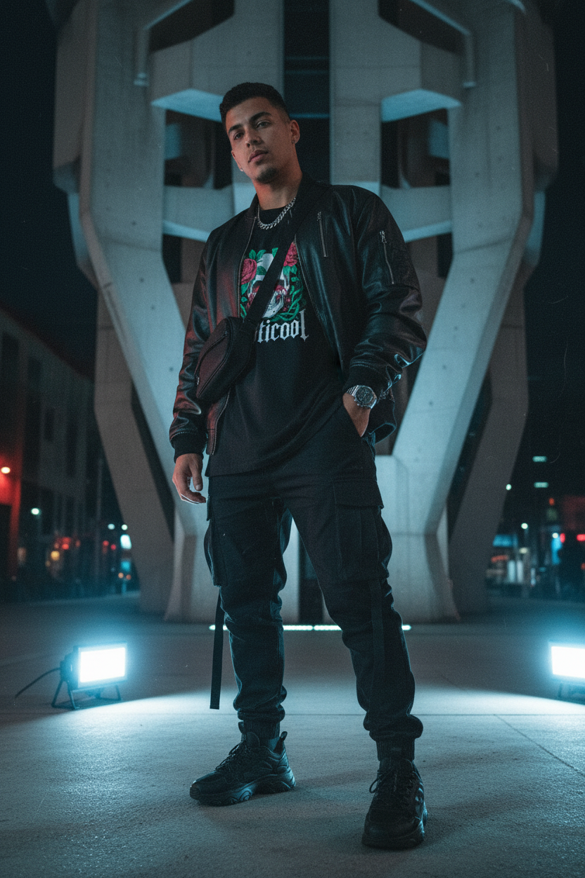 Exoticool independent streetwear editorial photograph